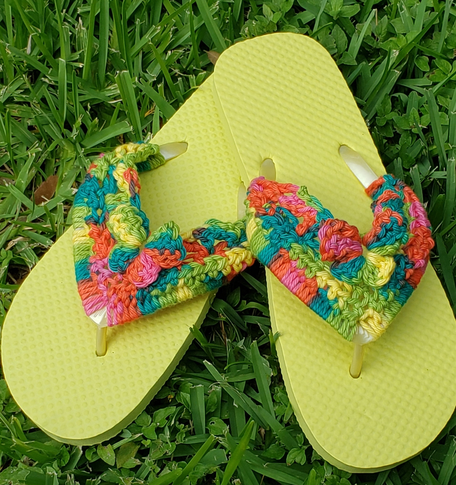 butterfly flip-flops