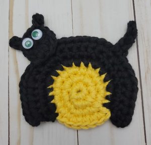 black cat crochet