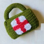 Briefcase Baby Rattle Crochet Pattern