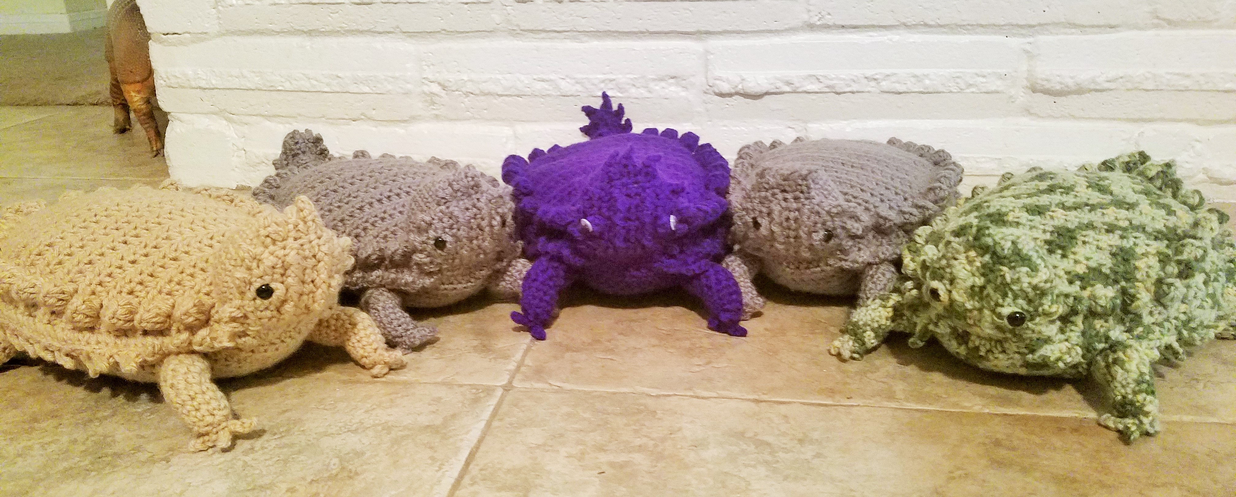 Texas Horny Toad Crochet Pattern