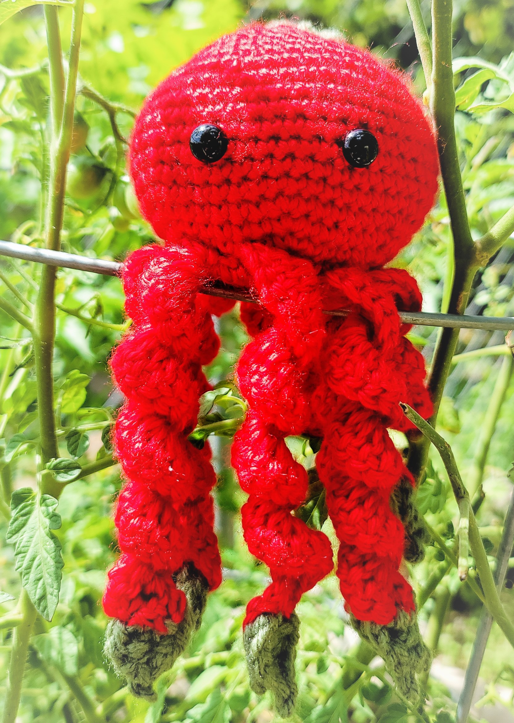 octopus tomato amigurumi