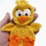 Easter chick applique
