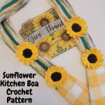 sunflower kitchen boa
